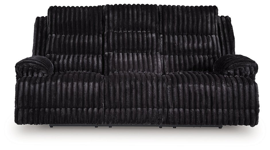 Rhine Falls Power Reclining Sofa with Drop Down Table - Bill's Discount Center (Bradenton, FL)