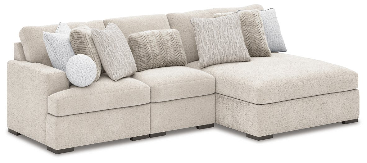 Cuddle Plush Sectional with Chaise - Bill's Discount Center (Bradenton, FL)