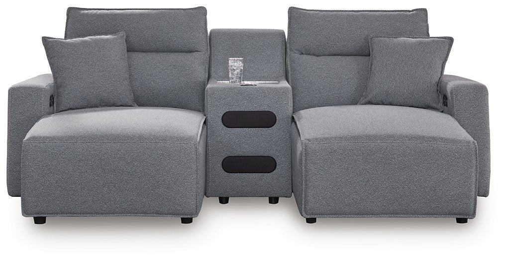 Modmax Power Reclining Sectional with Chaise - Bill's Discount Center (Bradenton, FL)