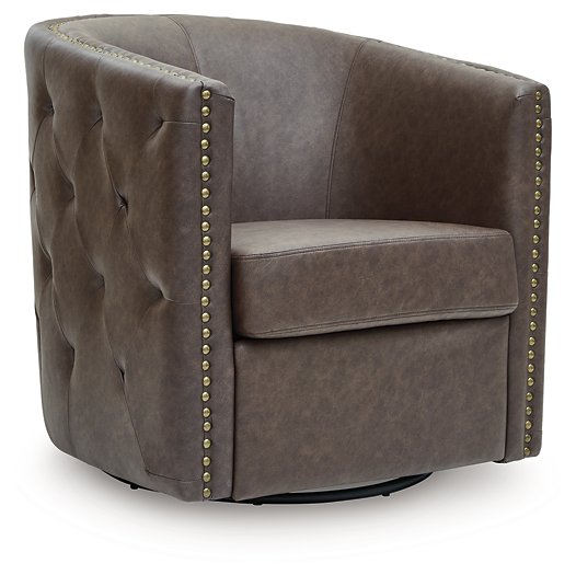 Brentlow Swivel Accent Chair - Bill's Discount Center (Bradenton, FL)