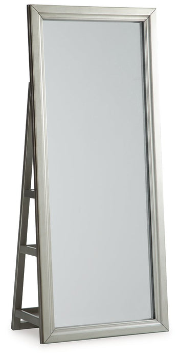 Evesen Floor Standing Mirror/Storage - Bill's Discount Center (Bradenton, FL)