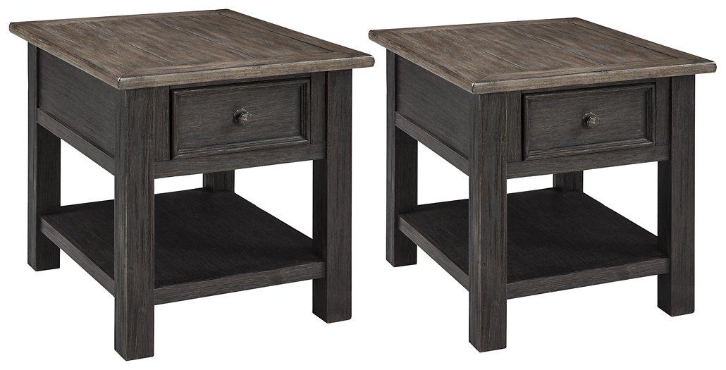 Tyler Creek End Table Set - Bill's Discount Center (Bradenton, FL)