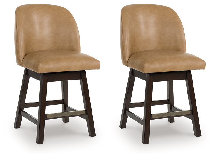 Neymorton Counter Height Barstool (Set of 2) - Bill's Discount Center (Bradenton, FL)