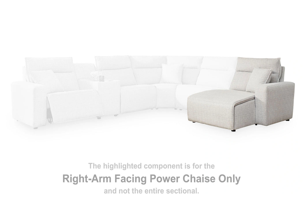 Modmax II Reclining Sectional with Chaise and Audio Console