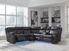 Sultan Meadow Reclining Sectional - Bill's Discount Center (Bradenton, FL)