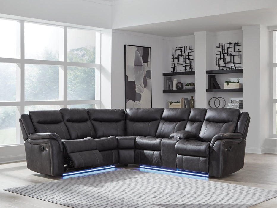 Sultan Meadow Reclining Sectional - Bill's Discount Center (Bradenton, FL)