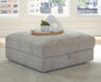 Aslan Court Ottoman With Storage - Bill's Discount Center (Bradenton, FL)