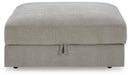 Aslan Court Ottoman With Storage - Bill's Discount Center (Bradenton, FL)