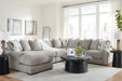 Aslan Court Sectional with Chaise - Bill's Discount Center (Bradenton, FL)