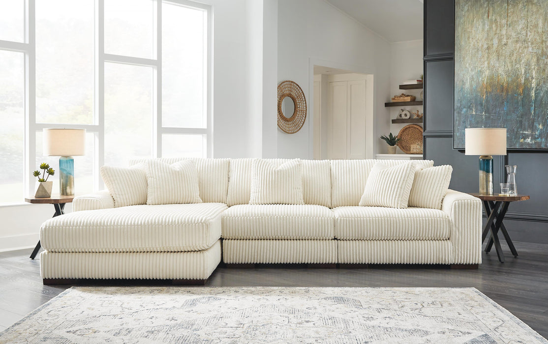 Lindyn Sectional with Chaise - Bill's Discount Center (Bradenton, FL)