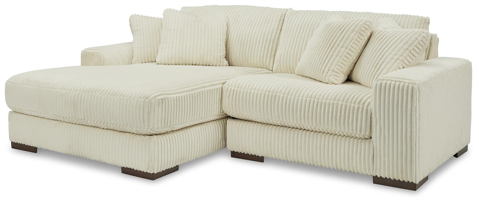 Lindyn Sectional with Chaise - Bill's Discount Center (Bradenton, FL)