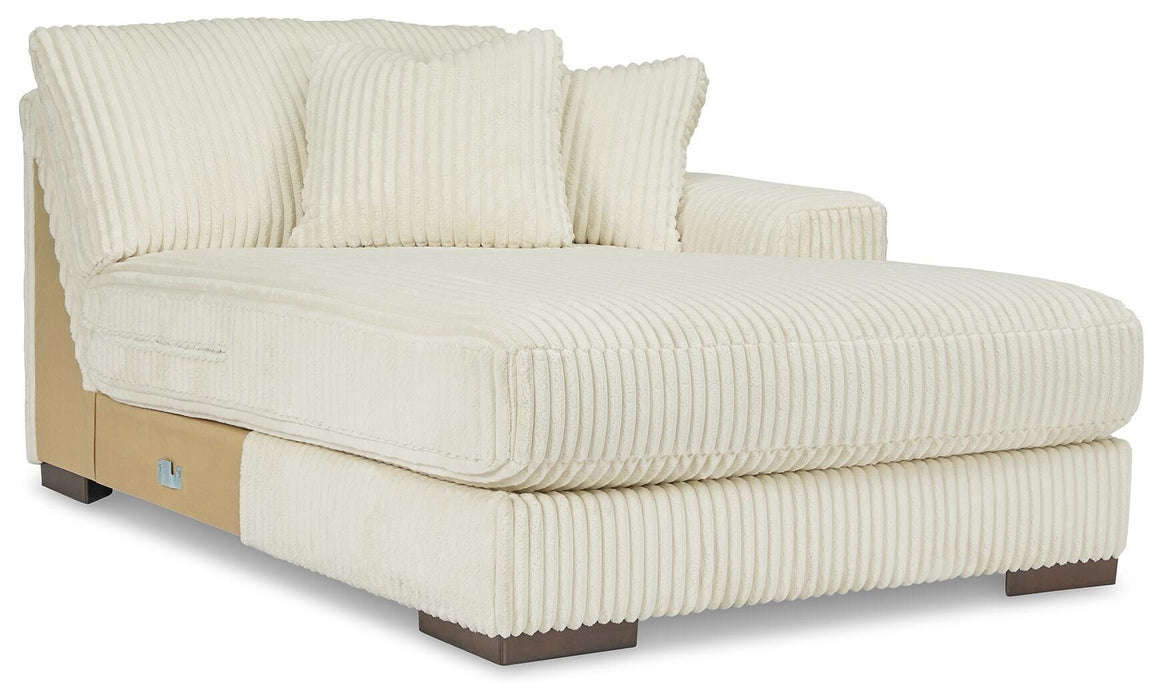 Lindyn Sectional with Chaise - Bill's Discount Center (Bradenton, FL)
