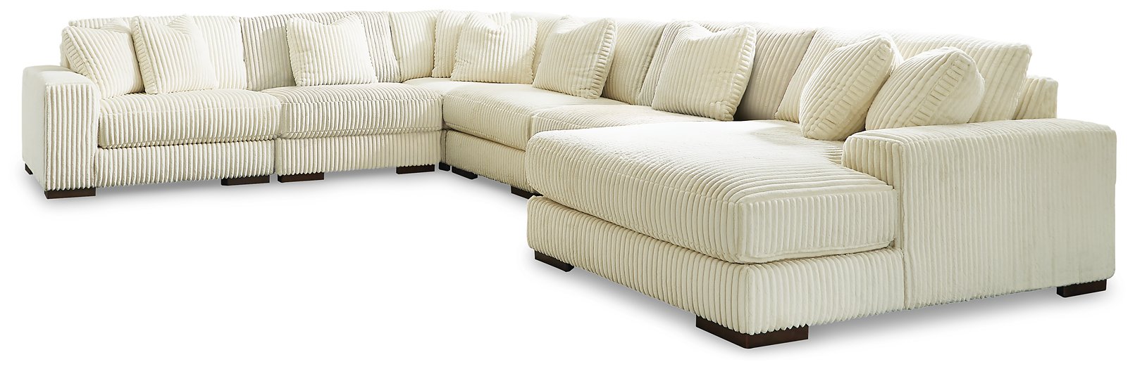 Lindyn Sectional with Chaise - Bill's Discount Center (Bradenton, FL)