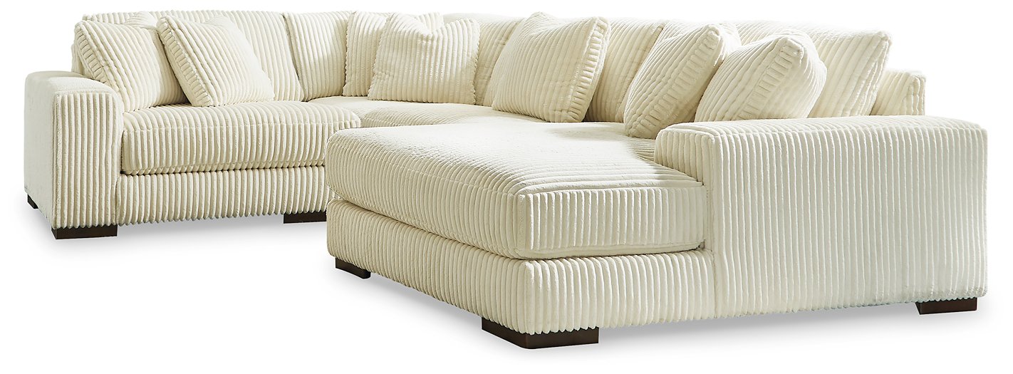 Lindyn Sectional with Chaise - Bill's Discount Center (Bradenton, FL)