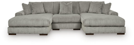 Lindyn Sectional with Double Chaise - Bill's Discount Center (Bradenton, FL)