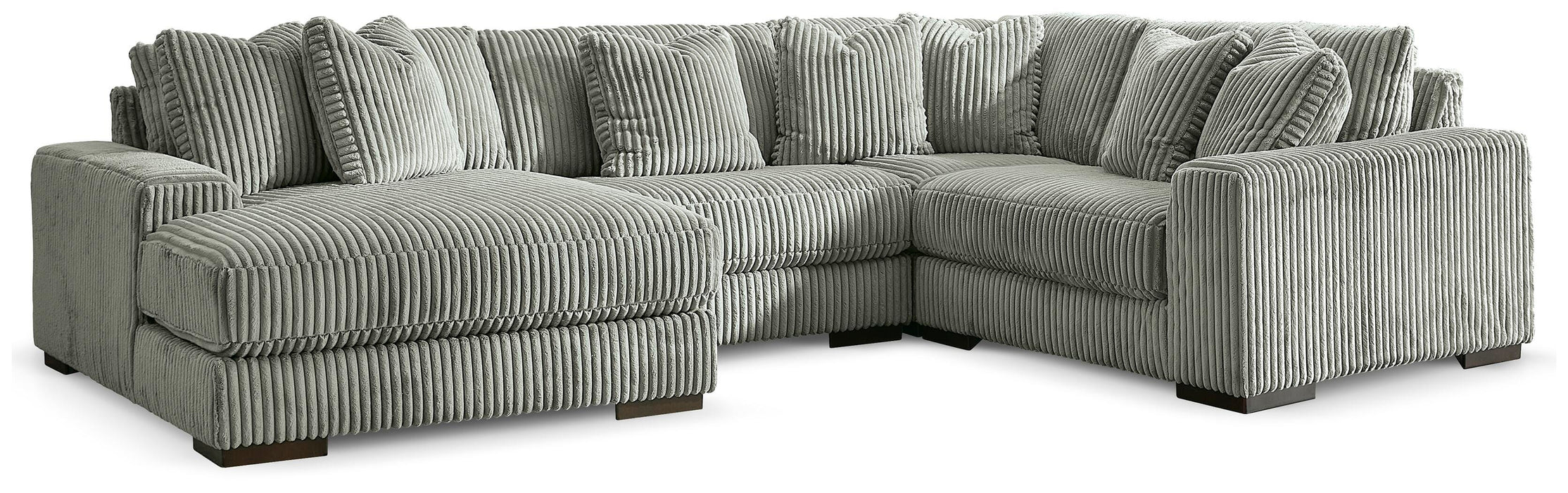 Lindyn Sectional with Chaise - Bill's Discount Center (Bradenton, FL)