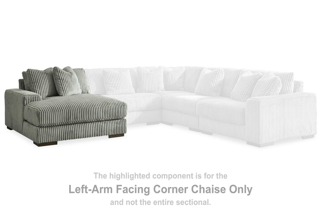 Lindyn Sectional with Chaise - Bill's Discount Center (Bradenton, FL)