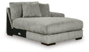 Lindyn Sectional with Chaise - Bill's Discount Center (Bradenton, FL)