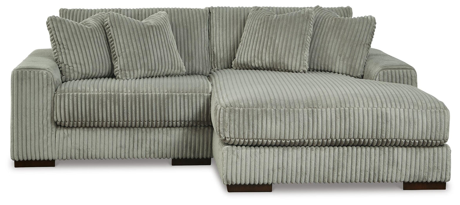 Lindyn Sectional with Chaise - Bill's Discount Center (Bradenton, FL)