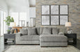 Lindyn Sectional with Chaise - Bill's Discount Center (Bradenton, FL)
