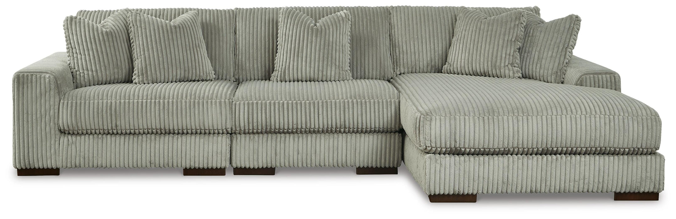 Lindyn Sectional with Chaise - Bill's Discount Center (Bradenton, FL)