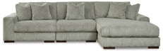Lindyn Sectional with Chaise - Bill's Discount Center (Bradenton, FL)