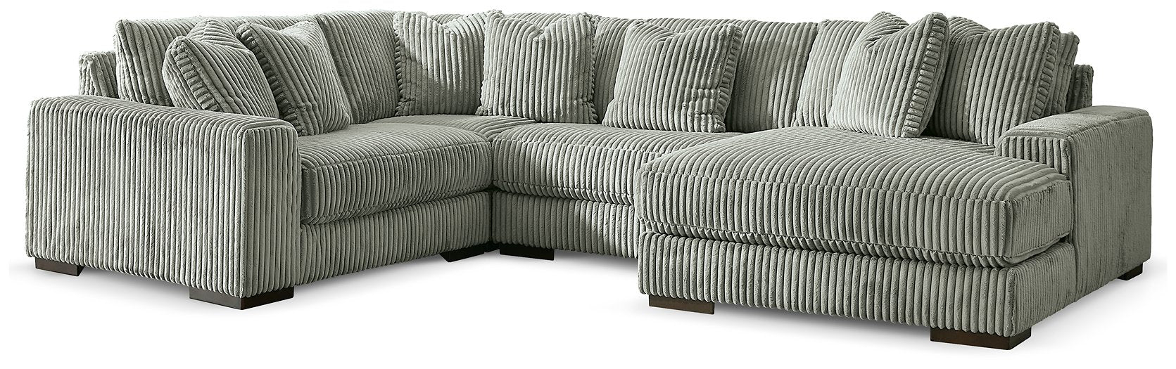 Lindyn Sectional with Chaise - Bill's Discount Center (Bradenton, FL)