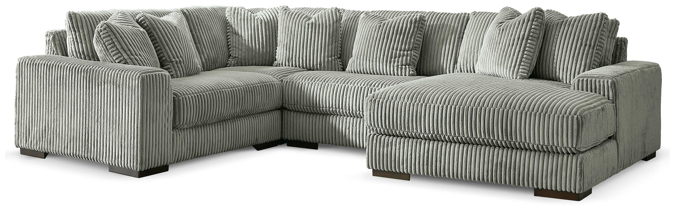 Lindyn Sectional with Chaise - Bill's Discount Center (Bradenton, FL)