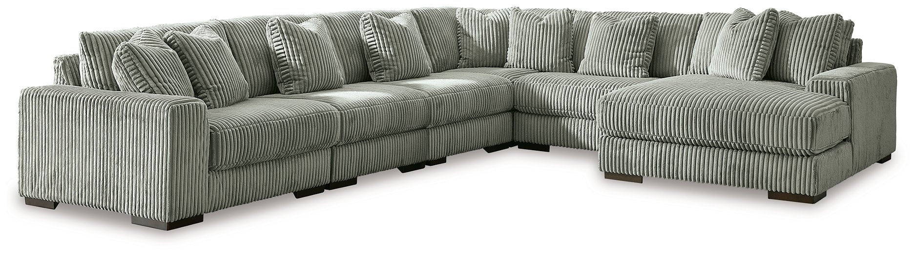Lindyn Sectional with Chaise - Bill's Discount Center (Bradenton, FL)