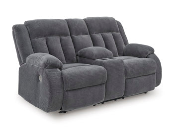 Observation Power Reclining Loveseat with Console - Bill's Discount Center (Bradenton, FL)