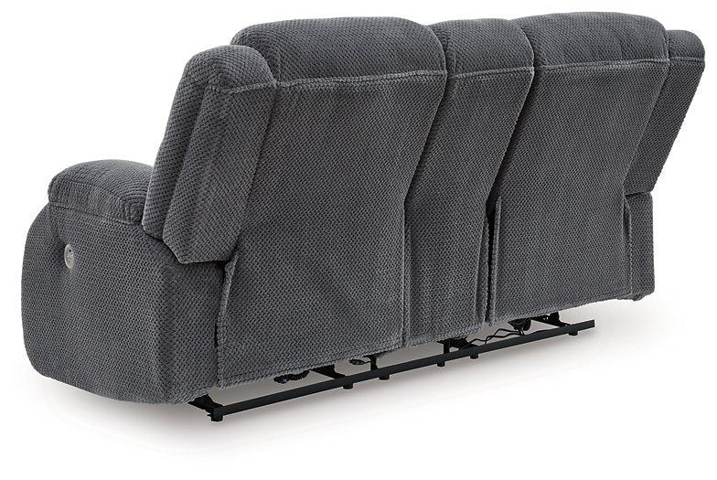 Observation Power Reclining Loveseat with Console - Bill's Discount Center (Bradenton, FL)