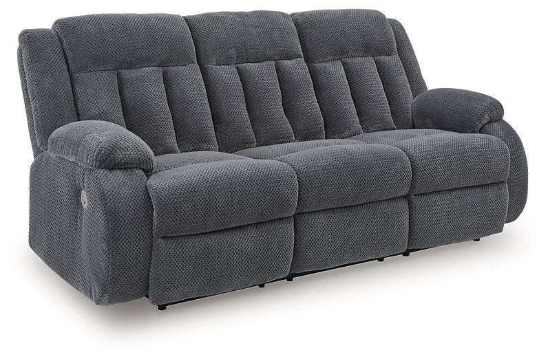 Observation Power Reclining Sofa with Drop Down Table - Bill's Discount Center (Bradenton, FL)