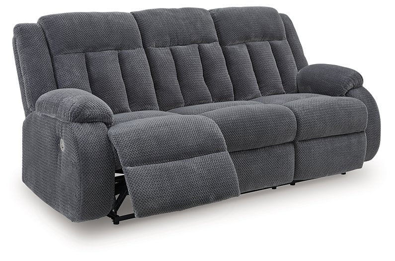 Observation Power Reclining Sofa with Drop Down Table - Bill's Discount Center (Bradenton, FL)