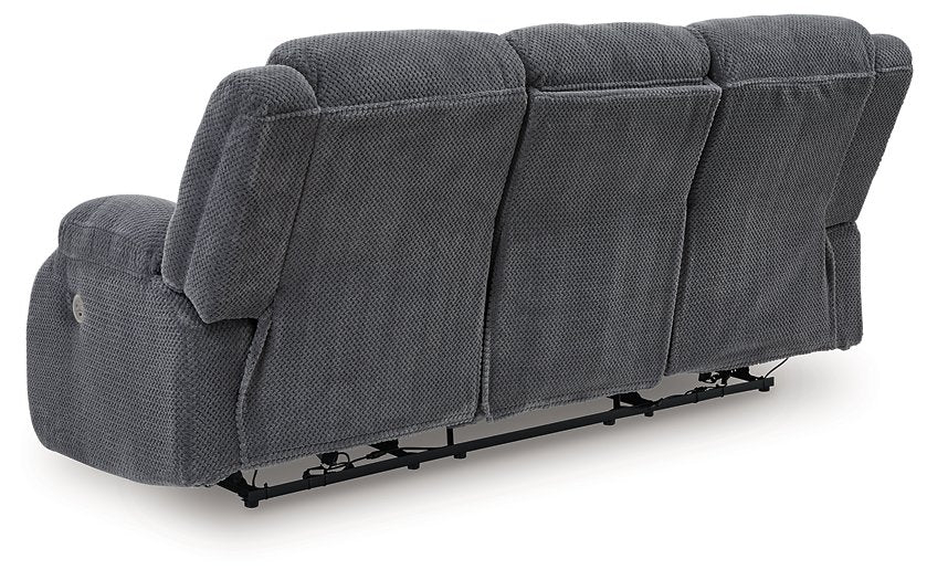 Observation Power Reclining Sofa with Drop Down Table - Bill's Discount Center (Bradenton, FL)