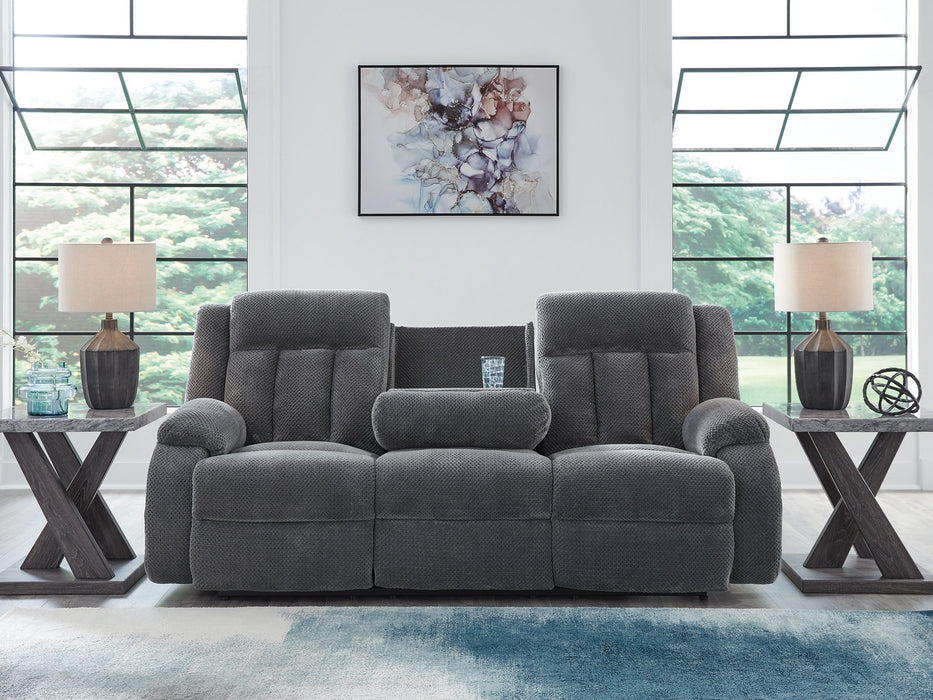 Observation Power Reclining Sofa with Drop Down Table - Bill's Discount Center (Bradenton, FL)