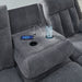 Observation Power Reclining Sofa with Drop Down Table - Bill's Discount Center (Bradenton, FL)