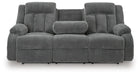 Observation Power Reclining Sofa with Drop Down Table - Bill's Discount Center (Bradenton, FL)