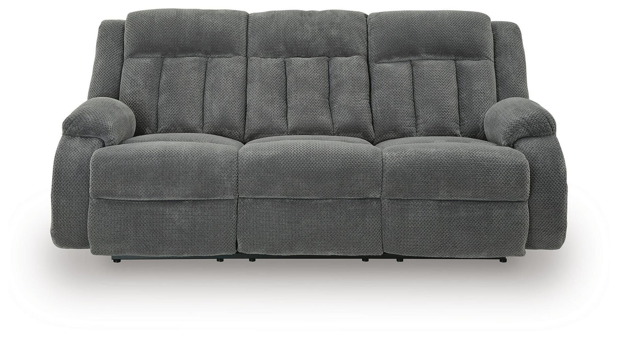Observation Power Reclining Sofa with Drop Down Table - Bill's Discount Center (Bradenton, FL)