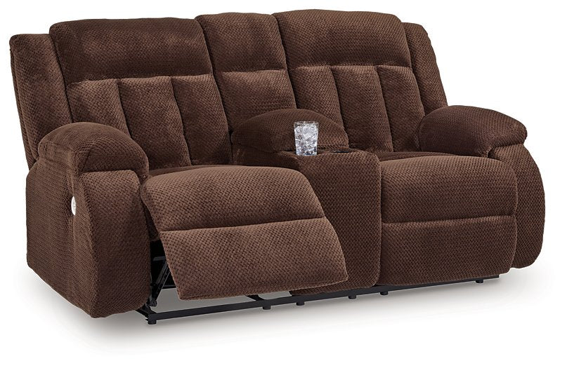 Observation Power Reclining Loveseat with Console - Bill's Discount Center (Bradenton, FL)