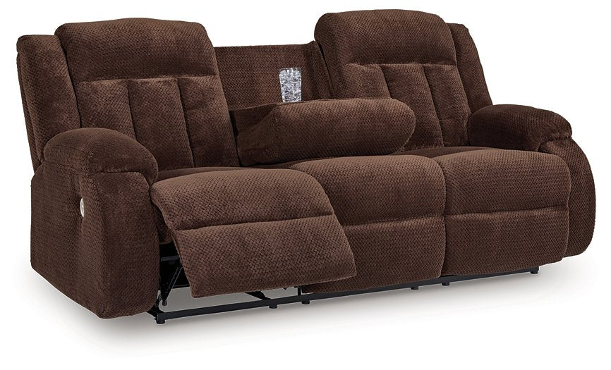 Observation Power Reclining Sofa with Drop Down Table - Bill's Discount Center (Bradenton, FL)