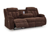Observation Power Reclining Sofa with Drop Down Table - Bill's Discount Center (Bradenton, FL)