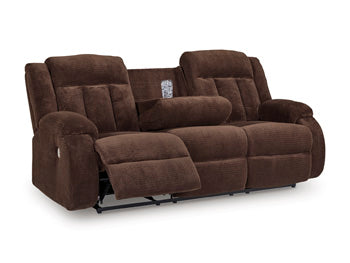 Observation Power Reclining Sofa with Drop Down Table - Bill's Discount Center (Bradenton, FL)