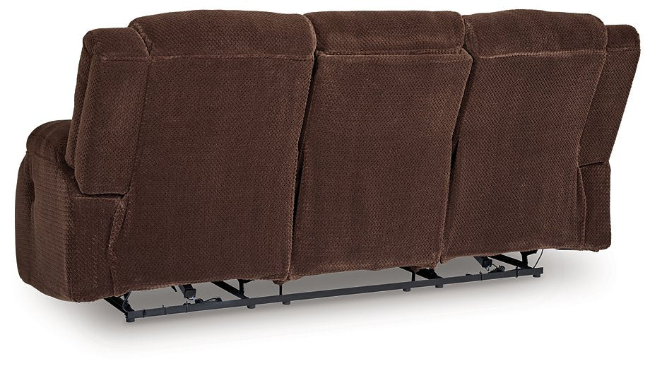Observation Power Reclining Sofa with Drop Down Table - Bill's Discount Center (Bradenton, FL)
