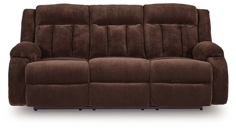 Observation Power Reclining Sofa with Drop Down Table - Bill's Discount Center (Bradenton, FL)