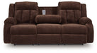 Observation Power Reclining Sofa with Drop Down Table - Bill's Discount Center (Bradenton, FL)