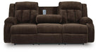 Observation Power Reclining Sofa with Drop Down Table - Bill's Discount Center (Bradenton, FL)