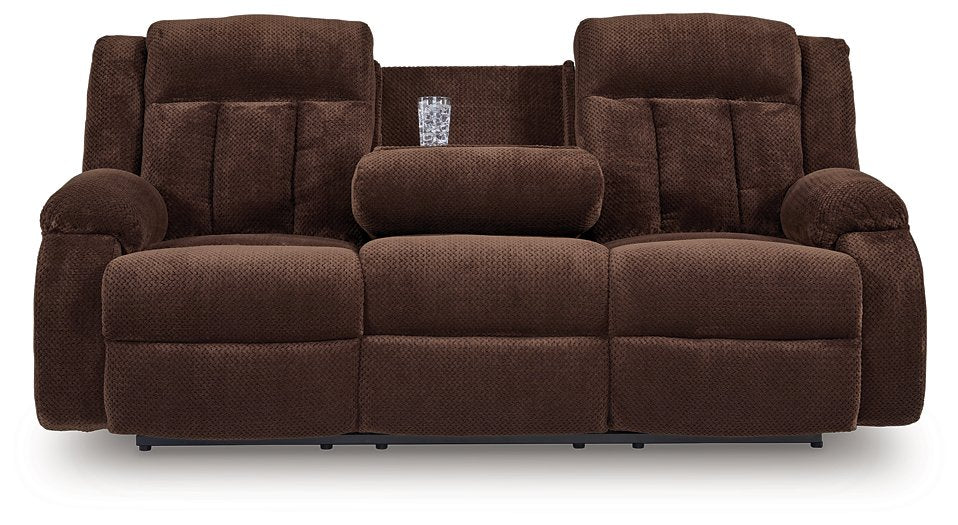 Observation Power Reclining Sofa with Drop Down Table - Bill's Discount Center (Bradenton, FL)