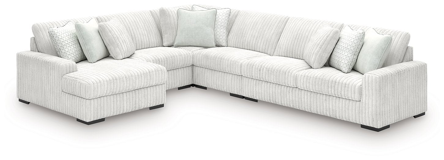 Stupendous Sectional with Chaise - Bill's Discount Center (Bradenton, FL)