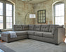 Pitkin 2-Piece Sectional with Chaise - Bill's Discount Center (Bradenton, FL)