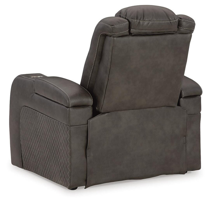 Fyne-Dyme Power Recliner - Bill's Discount Center (Bradenton, FL)